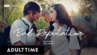 ADULT TIME – Jane Wilde Invites April Olsen To Ditch Class With Her So They Can Fuck Instead