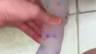 My dildo makes me cum so much more than my boyfriend