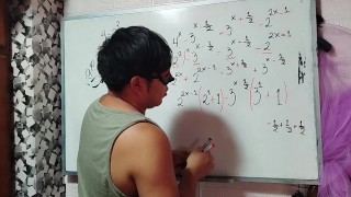 26 Álgebra – Calcula el valor de X – Matemáticas Sexuales