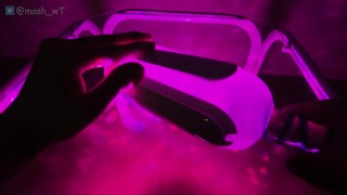 【ASMR/女性向け】ガラスのディルドであなたの一番奥までハメまくる。激しめピストンでイき地獄。【耳舐め/吐息あり】