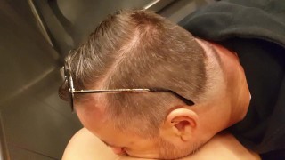 My fastest orgasm ever in a public elevator Dada Deville Real Amateur